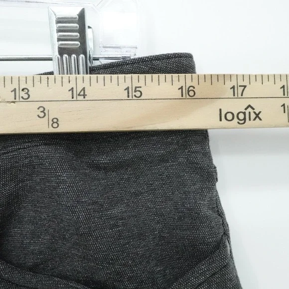 Lululemon Pants Mens 32x31 Black Heathered ABC Tech Canvas Skinny Stretch Chino